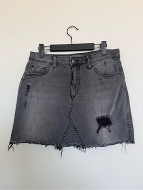 Joe’s Jeans Distressed Denim Skirt